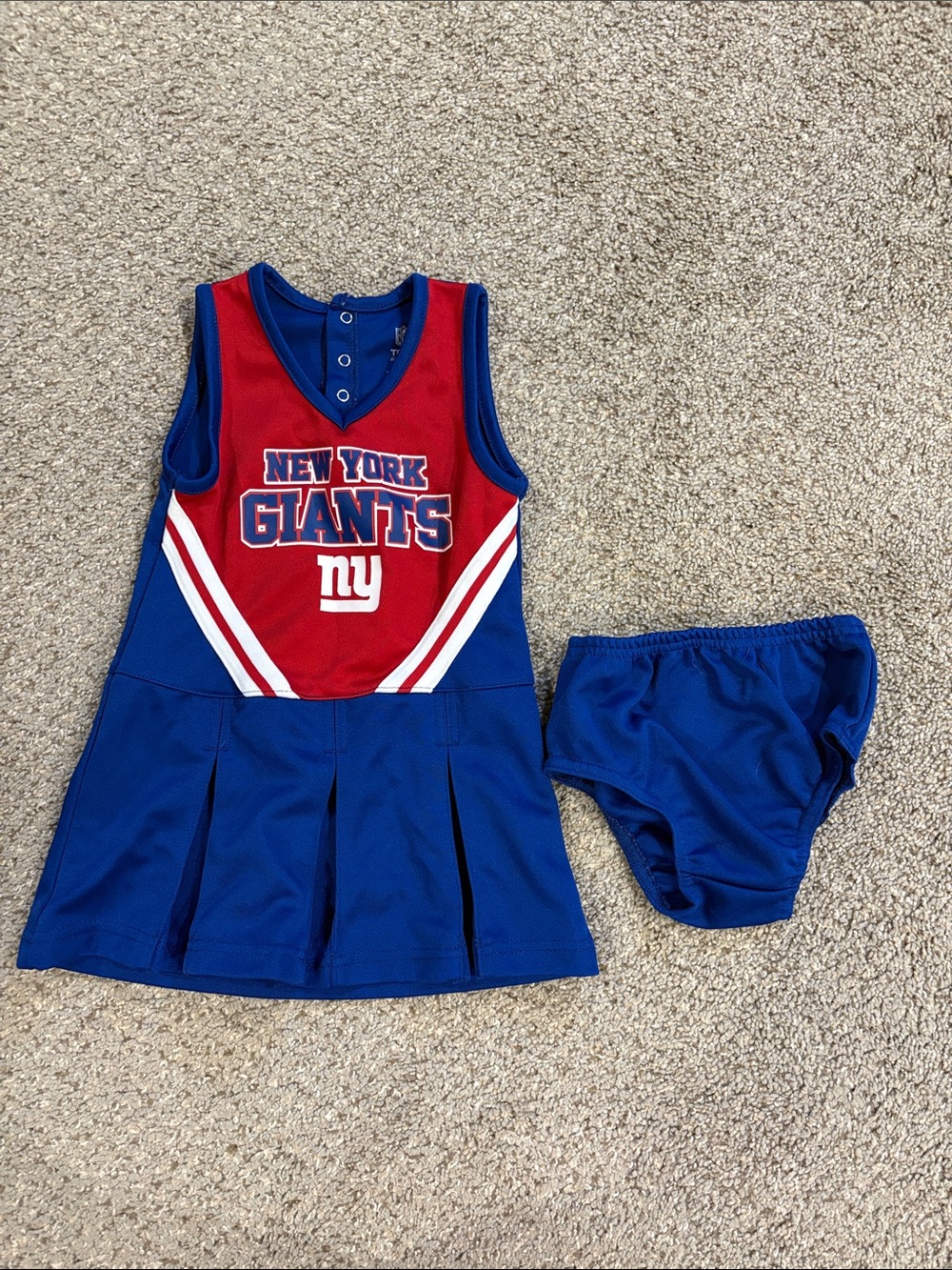 toddler girl NY Giants Dress